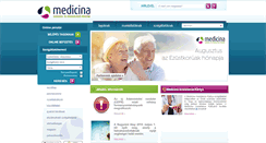 Desktop Screenshot of medicinapenztar.hu